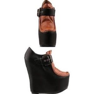 Jeffrey Campbell NEV-R platform wedges